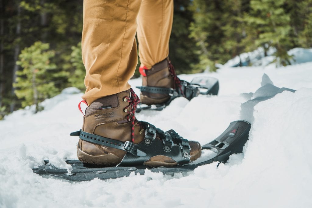 hiking boots for snowshoeing