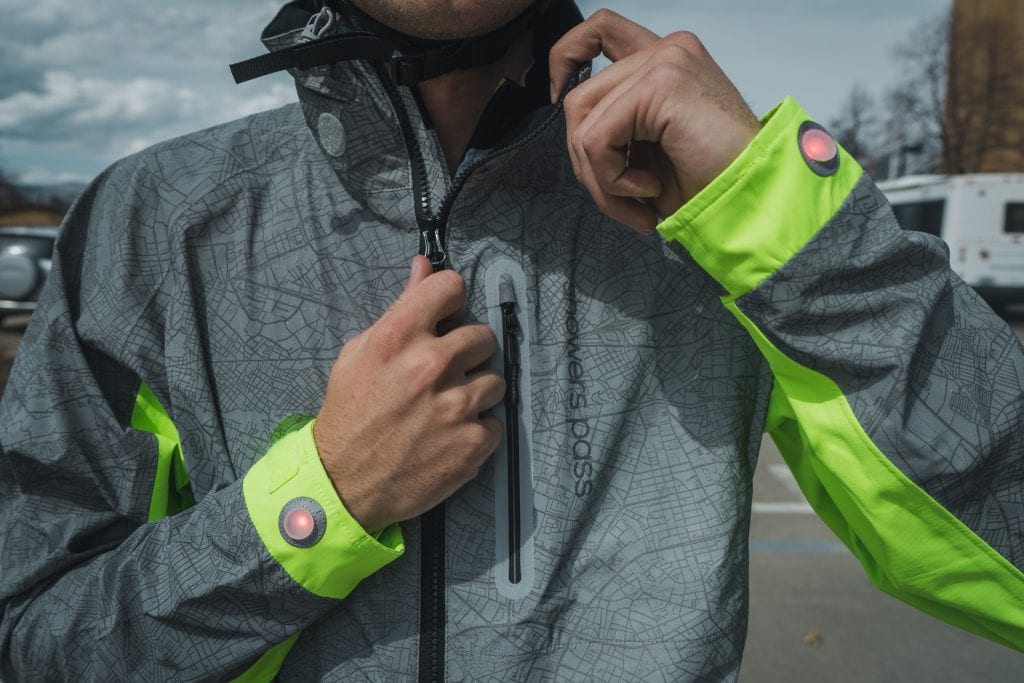 Gear Review: Showers Pass Hi-Vis Torch Jacket - Huck Adventures