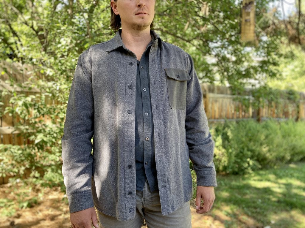 United by Blue's Men's Flannel-Lined Salvaged Hemp Shirt Jacket Review -  Huck Adventures