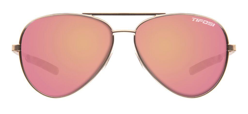 Pink and Gold Elegance: Tifosi's SHWAE Aviators for a Cause